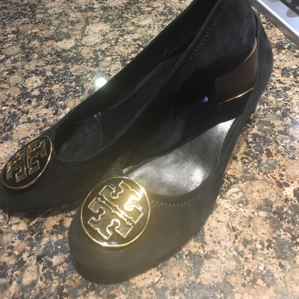 Tory Burch black heels